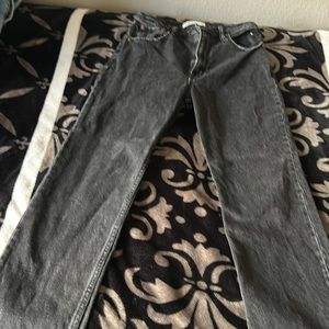 Ankle Straight Ultra High Rise